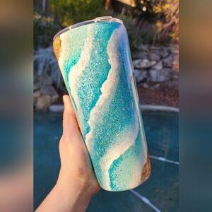 Custom Beachy Stainless Steel 30oz Tumbler